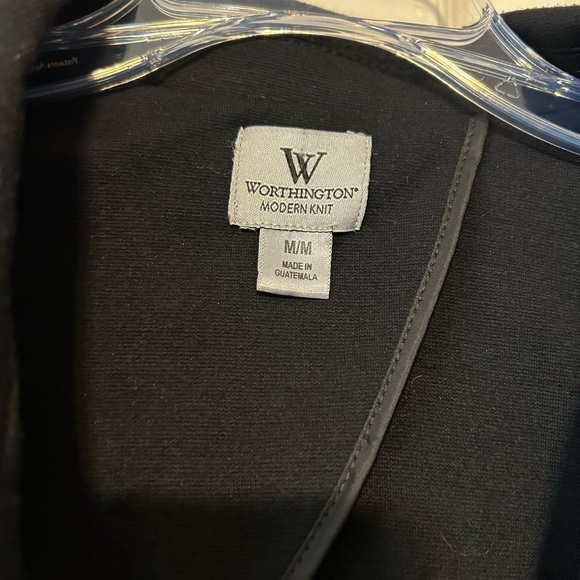 W WORTHINGTON women black blazer - Picture 3 of 6